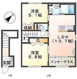 ウィン　ワールド 2階/-