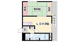 グランドハイツ 6階