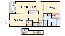 ノール・テリトワールII 2階