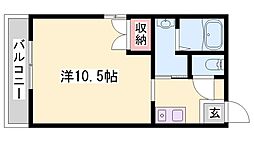 ハイネス花北 2階/-