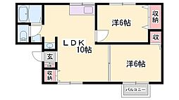 YMハイツ 1階/-