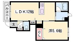 カーサグラスシュデステC棟 1階