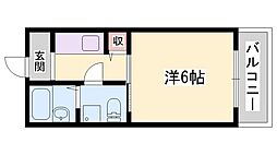 ハイム菅生台 1Kの間取図画像