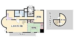 フィールトレイン 2SLDKの間取図画像