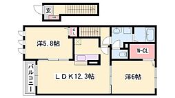 エスペランサ天神 II 2階