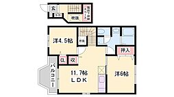 シャルマンヴィレッジ A 2階/-