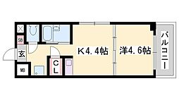 土井ハイツ北条口 4階/-