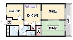 プチシャトー御立 1階