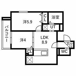 ルアナテラス 1階/-
