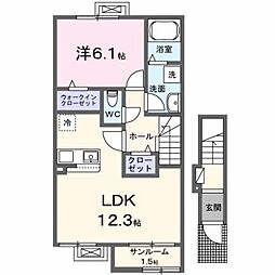 メゾン12朝来 2階