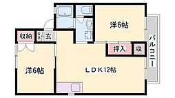セジュール向陽台 2階