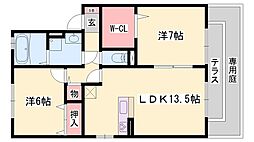 グレイスシャトル山口 A棟 1階