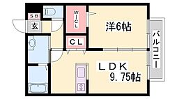アビタシオンA棟 1階