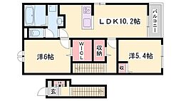 シュライン ウエスト 2階