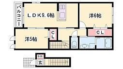 シンビジュウムA 2階