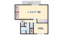 サンリジェール B棟 2階