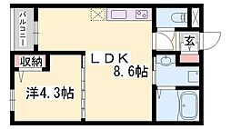 ALMO姫路駅前 4階