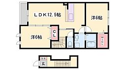 ラッフィナートI 2階/-