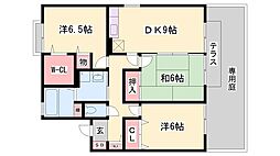 プラシード暖家A棟 1階/-