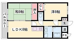 リバーサイド白鷺 4階