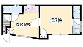 北平野南の町アパート  ｜ 兵庫県姫路市北平野南の町（賃貸アパート1DK・2階・28.12㎡） その1