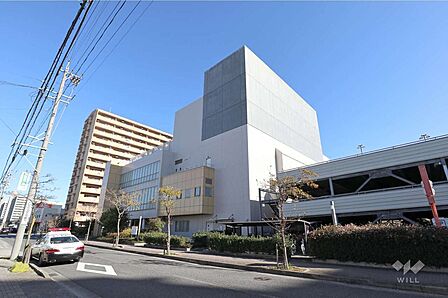 中川文化小劇場の外観