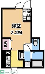 Housekul−S4 1階1Kの間取り