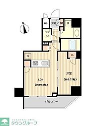 オーキッドレジデンス上野 1LDKの間取図画像