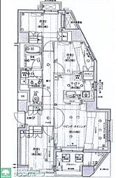 レジデンシャルステート北綾瀬パークビュー 3LDKの間取図画像
