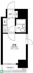 ウィン浅草 1Kの間取図画像
