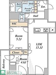 THE MAYFAIR 2LDKの間取図画像