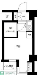 入谷センチュリープラザ21 ワンルームの間取図画像