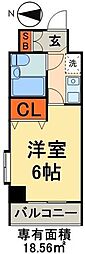 ライオンズマンション錦糸町第8 1Kの間取図画像