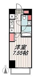 MAKESDESIGN町屋 1Kの間取図画像