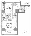 パークハビオ八丁堀11階24.8万円