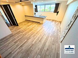 ペット可LDK約26.6帖プレティナレジデンス瑞穂田辺通 2LDKのリビング/ダイニング