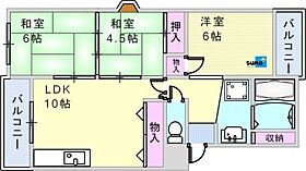 サンフォリア 303 ｜ 兵庫県神戸市西区池上４丁目（賃貸マンション3LDK・3階・60.03㎡） その2