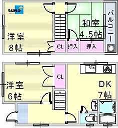 中朝霧丘戸建
