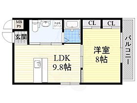 ブランカ住吉  ｜ 大阪府大阪市住吉区苅田２丁目6番28号（賃貸マンション1LDK・4階・38.40㎡） その2