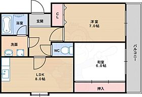 大阪府大阪市住吉区南住吉３丁目9番26号（賃貸マンション2LDK・2階・51.03㎡） その2