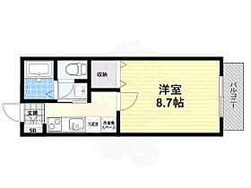 Aya-Court万代  ｜ 大阪府大阪市住吉区万代３丁目（賃貸アパート1K・2階・26.68㎡） その2