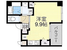 ヴィラペントハウス堺東  ｜ 大阪府堺市堺区翁橋町１丁（賃貸マンション1K・4階・25.24㎡） その2