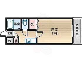 大阪府堺市北区北花田町２丁（賃貸マンション1K・2階・21.00㎡） その2