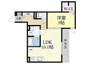 大阪府松原市天美東２丁目133番1号（賃貸アパート1LDK・2階・40.64㎡） その2