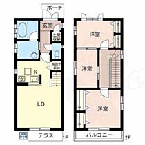 大阪府堺市堺区北三国ヶ丘町７丁（賃貸一戸建3LDK・1階・77.62㎡） その2