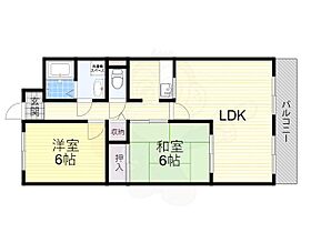 大阪府松原市上田６丁目1番3号（賃貸マンション2LDK・3階・63.18㎡） その2