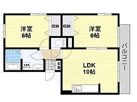 シャンポール弐番館  ｜ 大阪府堺市北区大豆塚町２丁（賃貸アパート2LDK・3階・51.16㎡） その2