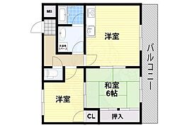 バンベール北花田 2階