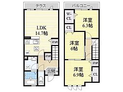 阪和線 百舌鳥駅 徒歩6分