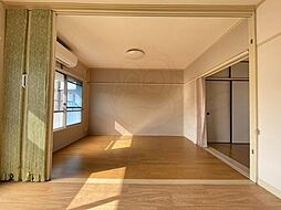 浅香山住宅5号棟 4階3DKのリビング/ダイニング